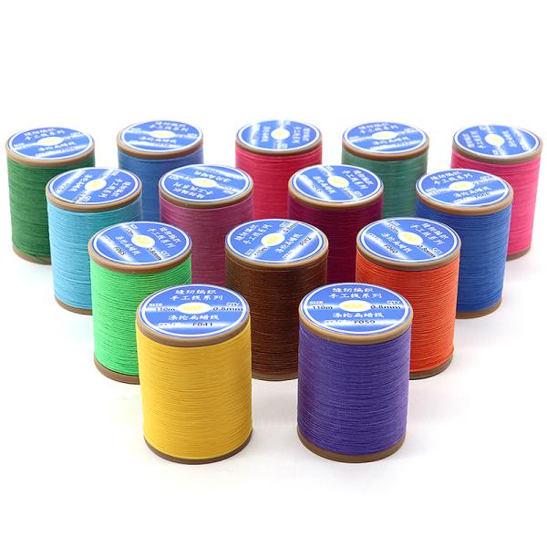 High Temperature Resistant Durable Leather Flat Waxed Thread for DIY Handicraft Tool