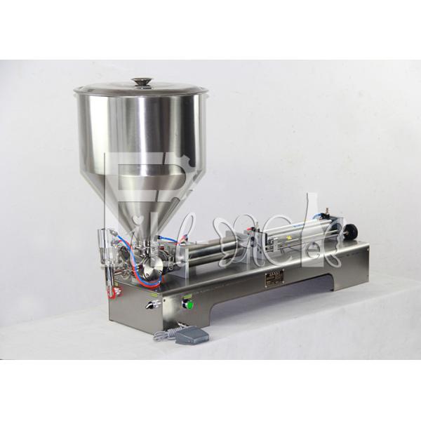 SUS304 Single Head 1000ml Volumetric Piston Filling Machine