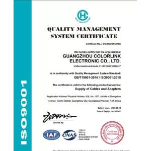 COLORPACK PACKAGING MANUFACTURER Certifications