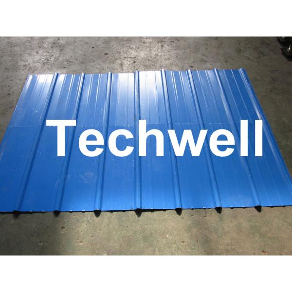 TW-18-271.7-814 Roof Panel Profile Sheet Roll Forming Machine With 14 Forming Stations