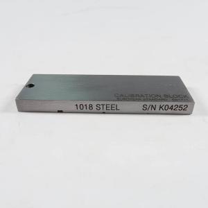Eddy Current Edm Ultrasonic Calibration Block Material 1018 Steel