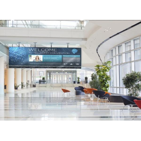 Aluminum Alloy Indoor Full Color LED Display Screen 850 Watts Power 2.5mm Pixel Pitch