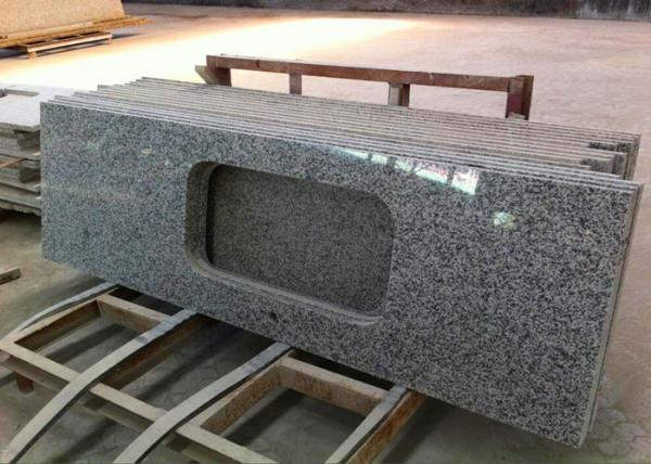 Buy 1800 X 600mm Prefabricated Slab Granite Countertops With Sink Hole at wholesale prices