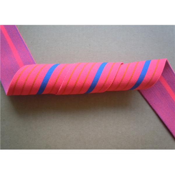 Dying Heavy Duty Elastic Webbing For Furniture , Hammock Webbing Straps for garment
