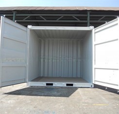 Left or Right Side Access 20ft Open Side Container with External Dimensions of 6058 x 2438 x 2591mm and Large Door Opening