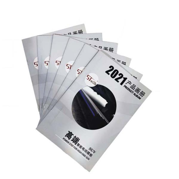 Digital Business Catalog Printing Gloss Lamination 80gsm-350gsm Materials