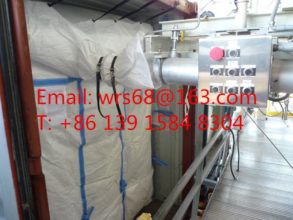 20ft PP Woven Barless Container liner for Chemical Resin / Mining