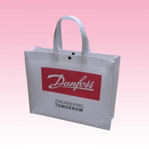 China custom eco friendly non woven handle bag distributor manufacturers for business on sale