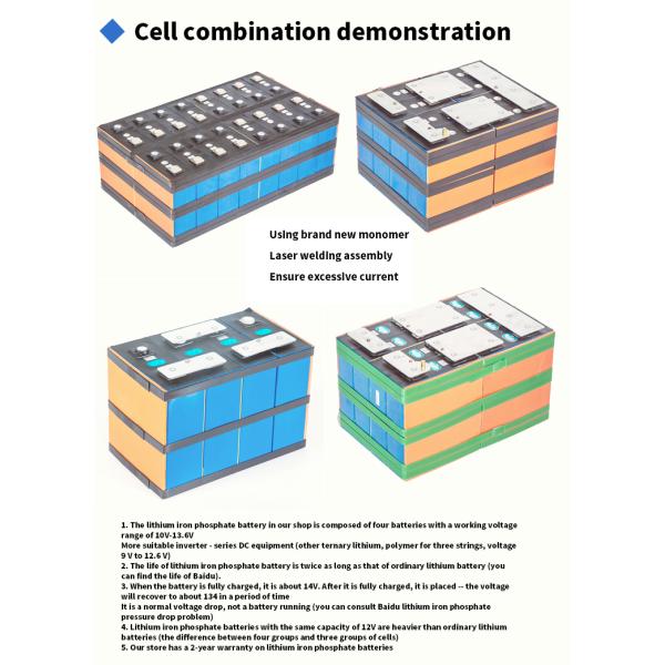 210-1000AH Lithium Iron Phosphate Battery Pack 12V 24V RV Special