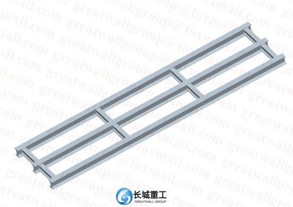 Buy Simple Structure Bridge Construction Parts Plain / Button Stringer Easy Disassembling at wholesale prices