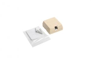 China Networking RJ11 Wall Outlet Surface Mount Box With US Jack Phone Output YH7109 on sale