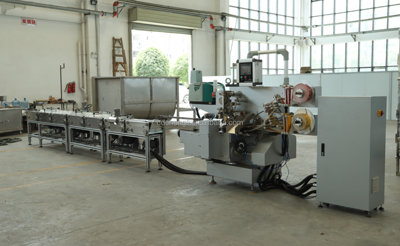 Automatic Paper Packaging Chocolate Bar Foil Wrapping Machine with 0.6 MPa Air Supply
