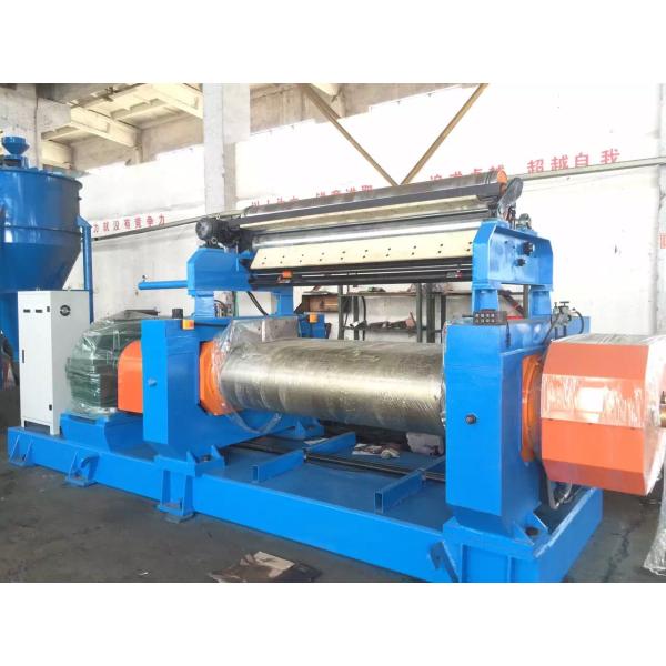 SGS Two Roll Rubber Mill Antifriction Roller Bearing Rubber Compounding Machine