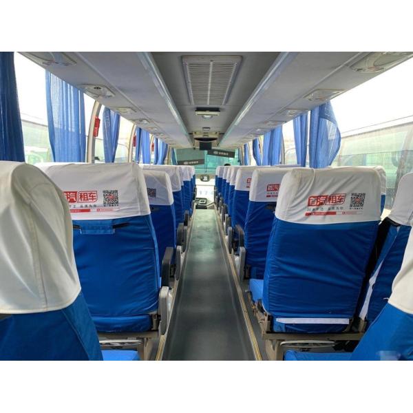 Used Coach Bus Ankai HFF6120 51 Seats Used Passenger Bus Yuchai Engine 228kw Nude Packing