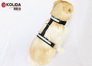 Quality Nylon Adjustable Belt Flashing Led Dog Harness Vest LED Light Up Dog Harness for sale