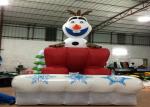 Outdoor Blow Up Christmas Decorations , Commercial Activities Merry Christmas