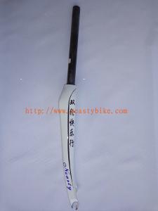 China NEASTY-Bicycle Full Carbon White Road Fork,Bicycle High Quality Carbon Fork on sale