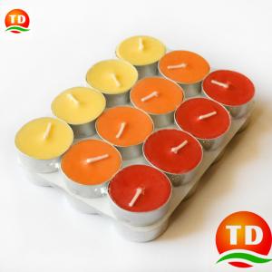 China tealight candle with long burning time on sale