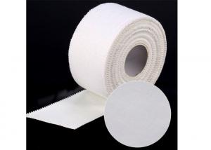 China Pro White Sport Strapping Tape Athletic Trainers Care Joints Support Therapy on sale