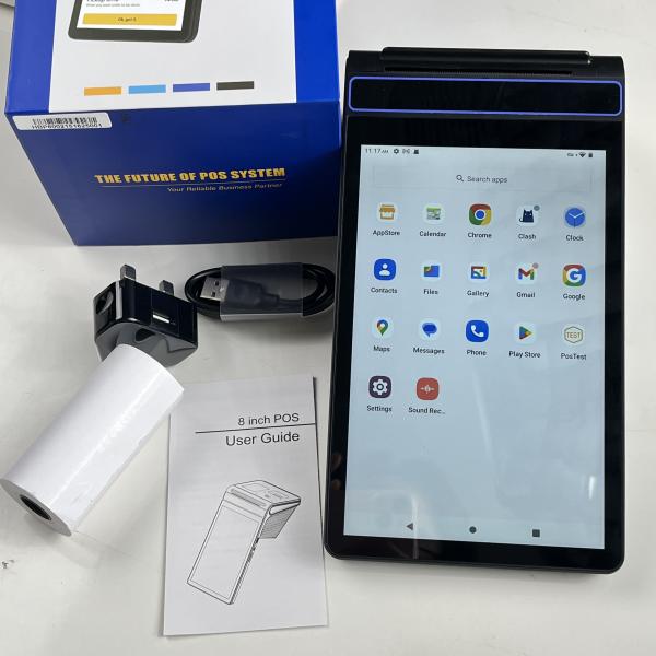 3GB 16GB Android Restaurant POS 8 Inch POS Machine With Touch Screen