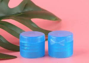 Quality Transparent Blue Shampoo Bottle Cap Butterfly Type Heat Resistance For Lotions for sale