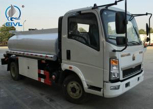 Quality 4m3 4x2 Light Fuel Truck 116hp Engine 4tons Oil Tanker Truck for sale
