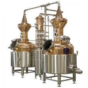 China 1000L Stainless Steel Distillation Equipment For Sugar Starch Ethanol Production on sale