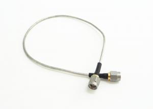 China 50Ω RF Antenna Connector SMA Stainless Steel Cable Assemblies with 2# Semi-rigid/Semi-flexible Cable on sale