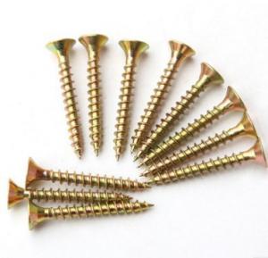 Quality Sus304 Sus316 Spax Solid Wood Flooring Screws For Plywood Subfloor Yellow White for sale