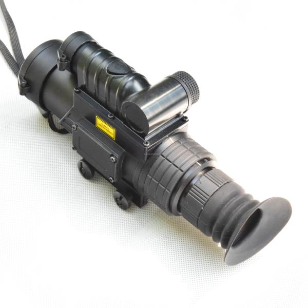 10x32 Hunting Scope with Built-in Laser Rangefinder 750m and 905nm Eye Safe Technology