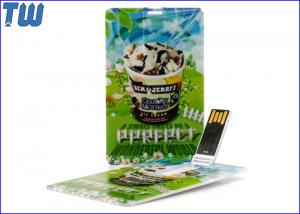 Quality ABS Swivel Credit Card 32GB Pen Drives Pocket Carry with Name Cards for sale