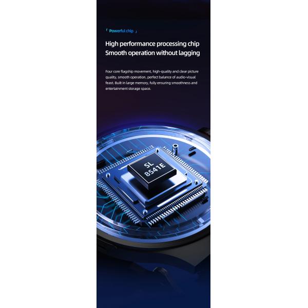 VP50 Smart Watch Android Smartwatch With 1.75'' Amoled Larger Screen 1500Mah Battery 800W Rotary HD Camera