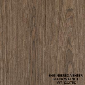 China Artificial Natural Wood Veneer Crown Cut Walnut Standard Size 2500*640 For Indoor Decorative Board on sale