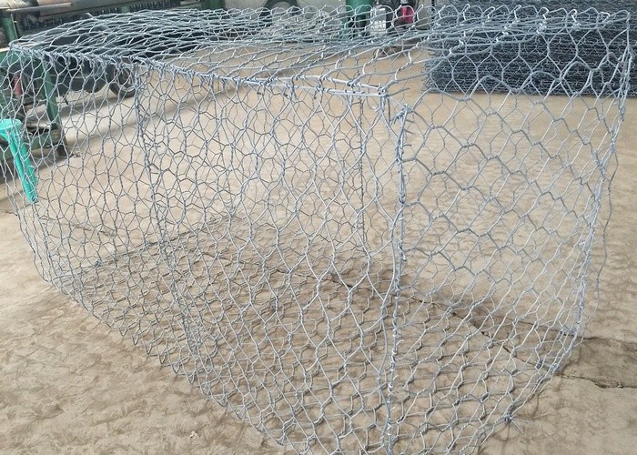 8x10cm Gabion Box Hexagonal Hole Galvanized Anticorrosive