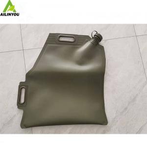 Quality 5L 10L 20L Portable  TPU Green Gasoline Fuel Tank Diesel Durable Motorcycle Fuel Bag  Jerry Can for sale