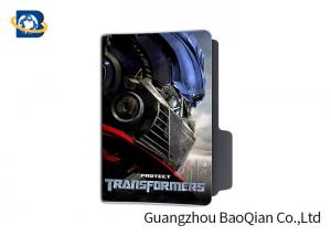China Transformers 3D Lenticular Printing Service , Plastic Document Folder Flip Effect on sale