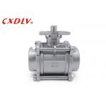China 1000WOG Screwed End Female Threaded Ball Valve 1  3 Piece Industrial Valve for sale