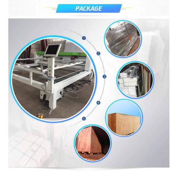 Automatic Computerized Single Needle Quilting Machine Sewing Machine 2500 RPM Speed