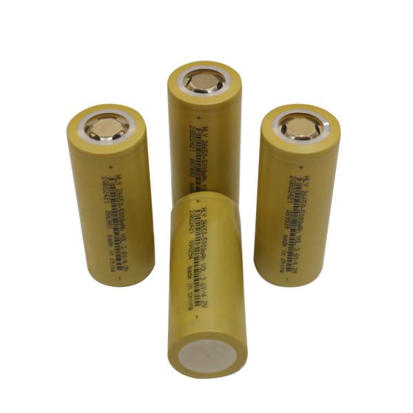 3.6v 26650 Battery 5000mAH , Li Ion Battery Cell For Home Application