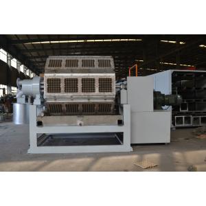 Fully Automatic Egg Tray Making Machine , Long Life Time Egg Box Machine