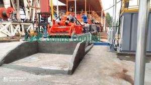 Quality Solids Control VFD Drill Cuttings Mud Treatment System for sale