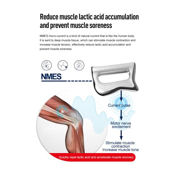 Stainless Steel 227g Type C Charging Hyperblade Massager