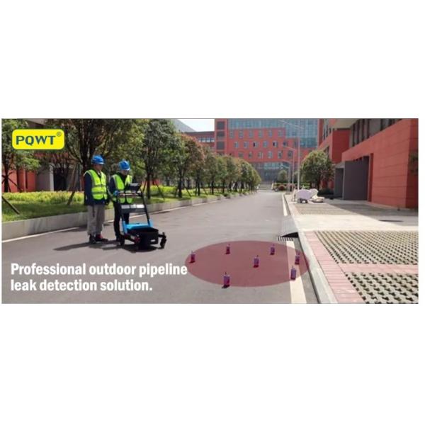 10M Smart Ball Water Leak Detection Trolley PQWT LDC 9m Depth