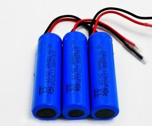 Quality 750mAh 3.7V ICR14500 Lithium Battery Odorless With PVC Jacket for sale