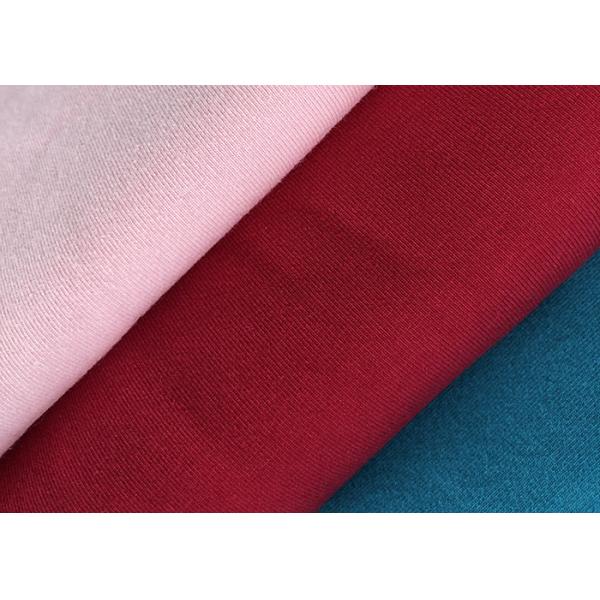 4 Way Stretch 95% Cotton 5% Spandex Single Jersey Fabric Weft Knitted For Dress