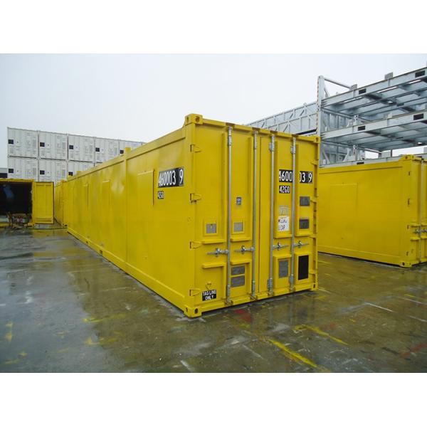40ft DNV Certified Offshore Dry Shipping Container Competitive with External Dimensions of 12.192 x 2.438 x 2.591 m