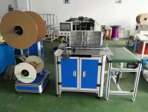 Quality Max Binding Width 507mm Double Loop Wire Binding Machine With Side Margin Control for sale
