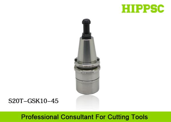 CNC ER Tool Holders For Engraving , MINI S20T High Speed Milling With Pull Stud