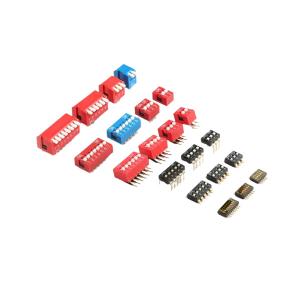 Quality ROHS PBT Copper DIP Switches Eletrical Products for sale