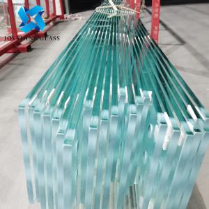 China Low Iron Clear Tempered Glass/Architecture Toughened Heat Soaked Glass Manufacturers on sale
